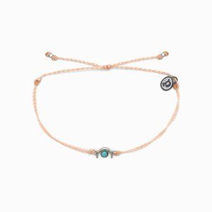 Pura Vida Crescent Moon Charm Bracelet